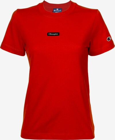 Maglietta Champion Authentic Athletic Apparel di colore rosso / nero, Visualizzazione prodotti