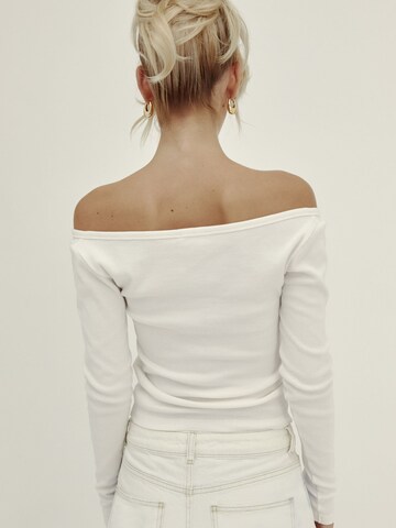 millane Top 'Leni' in White