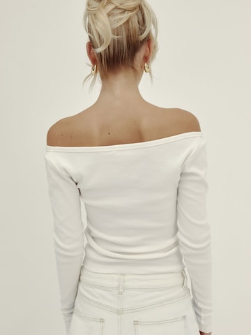 millane Top 'Leni' in White