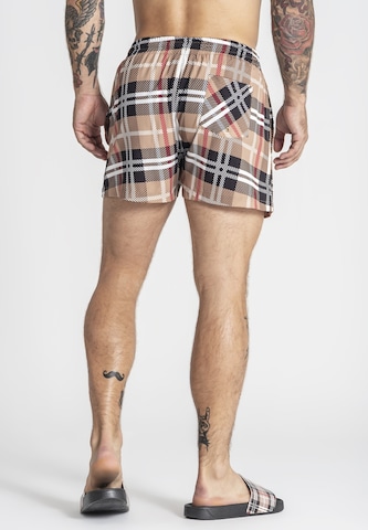 Gianni Kavanagh Board Shorts 'British' in Beige