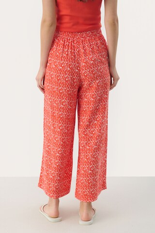 Part Two Loosefit Hose 'Alfi' in Rot