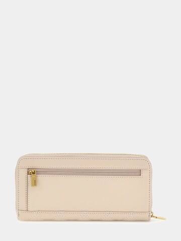 GUESS Wallet 'Giully' in Beige