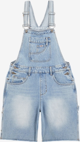 GUESS Loose fit Jean Overalls in Blue: front