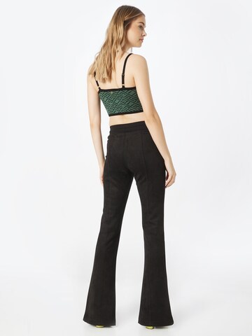 GUESS Flared Trousers 'STELA' in Black