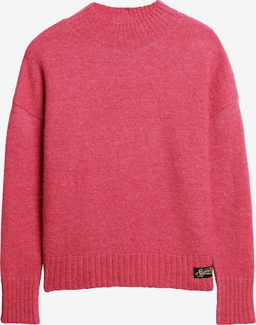 Superdry Sweater 'Essential' in Pink: front