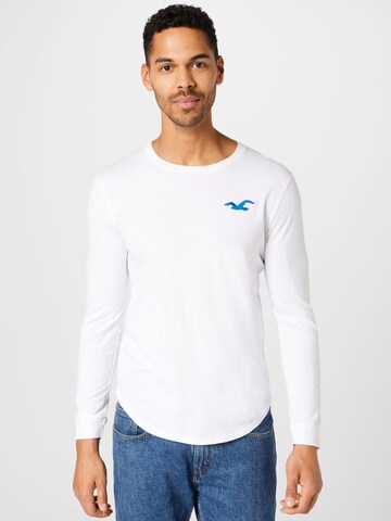 HOLLISTER Shirt in White: front