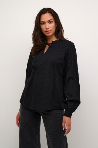 Kaffe Bluse 'Lydia' i sort: forside