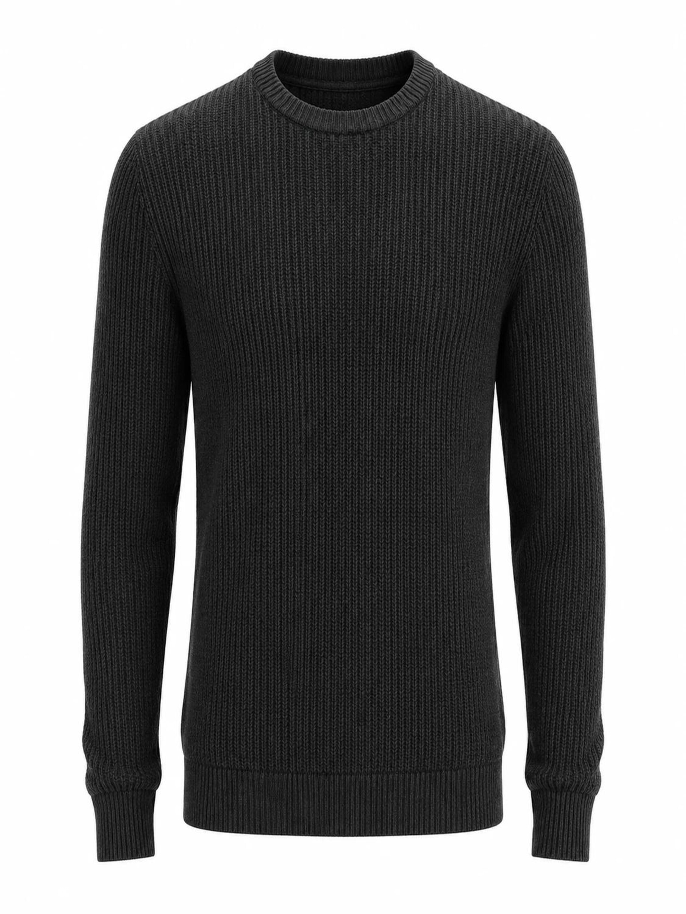 KİP Sweater in Black: front