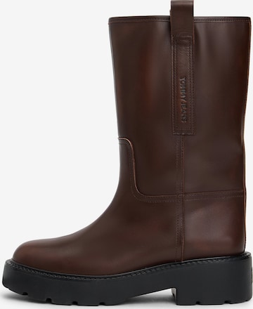 Tommy Jeans - Botas en marrón: frente