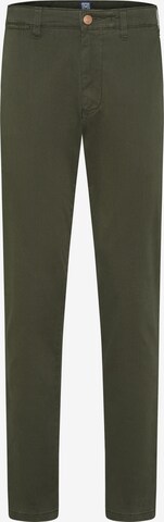 Pantalon chino MEYER en vert : devant