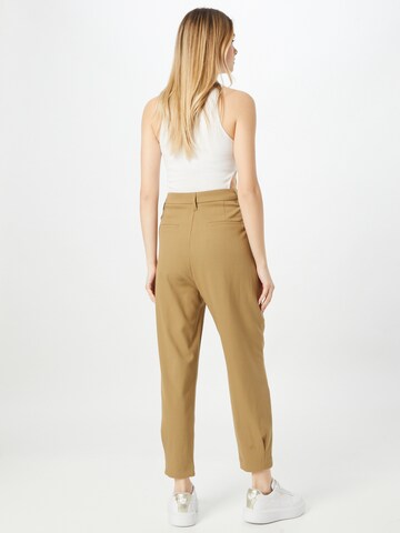 Copenhagen Muse Tapered Pleat-Front Pants 'TAILOR' in Green