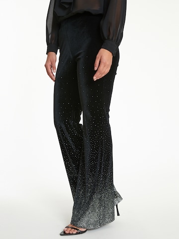 Bootcut Pantalon 'Tahila' Ana Alcazar en noir