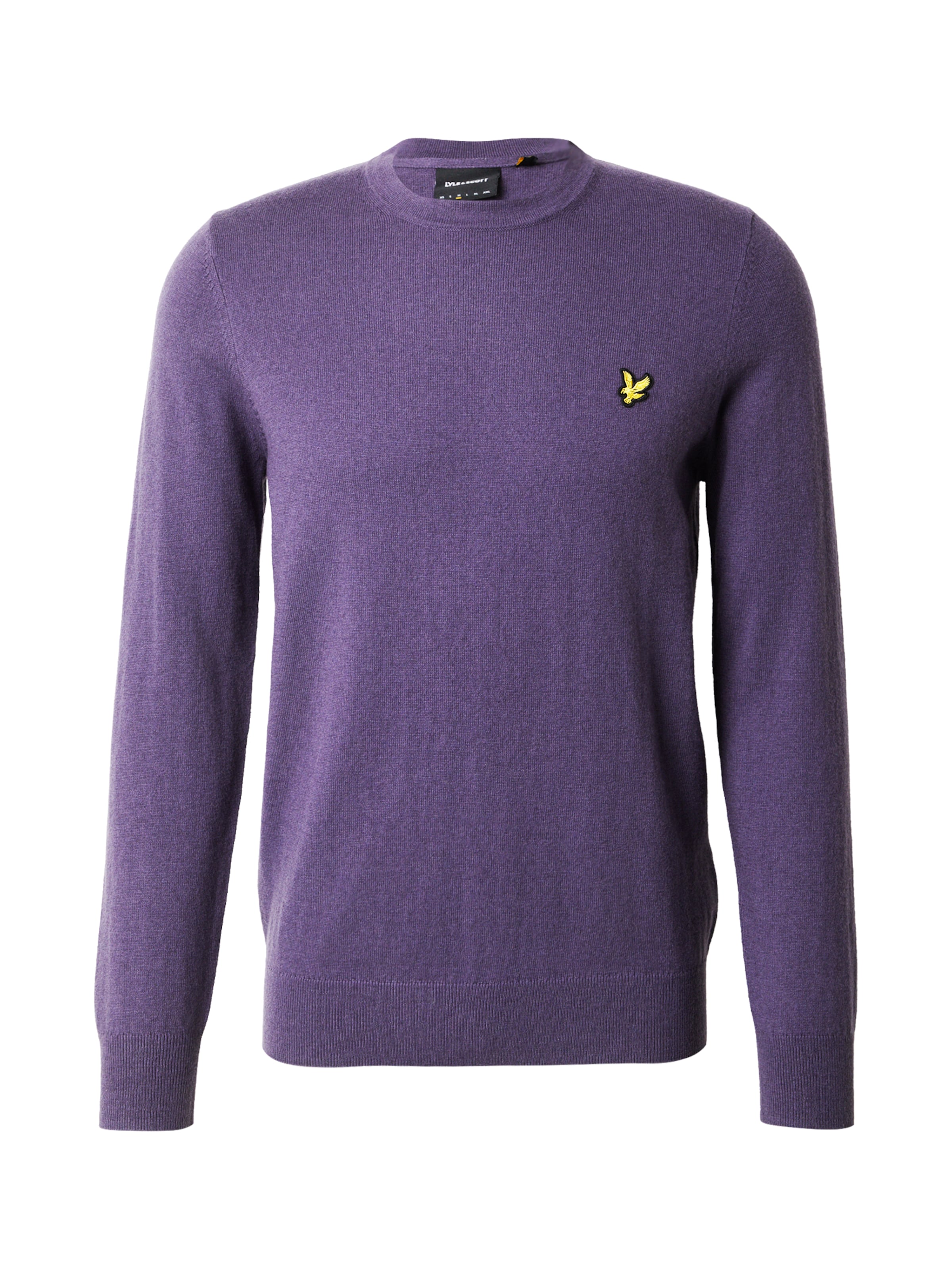 Pull-over Lyle & Scott en violet : devant
