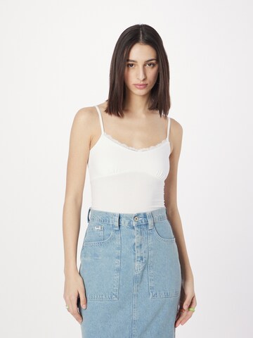 Top di HOLLISTER in bianco: frontale