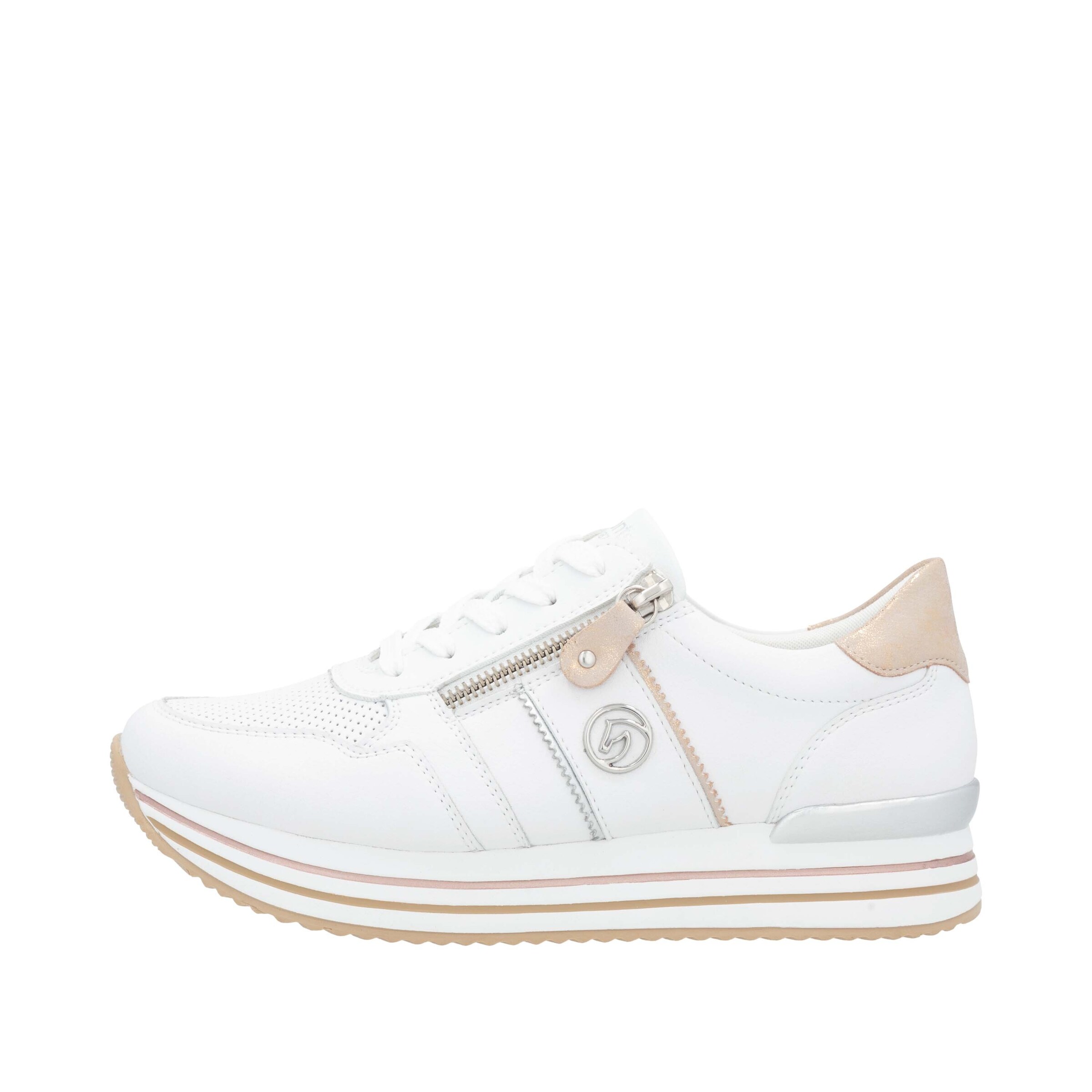 Baskets basses REMONTE en blanc