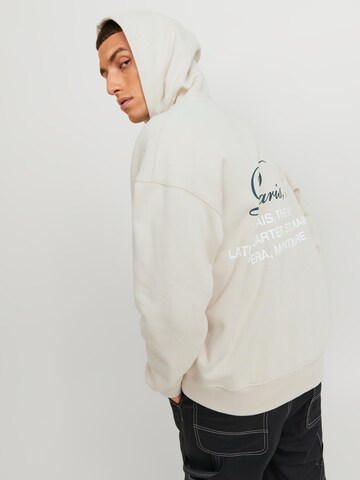 JACK & JONES Sweatshirt 'CAPITAL' in Beige