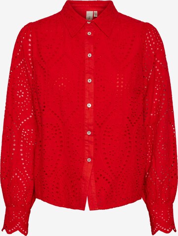 Camicia da donna 'HOLI' di Y.A.S in rosso: frontale