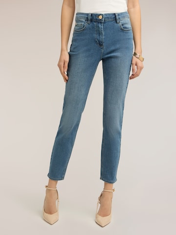 Skinny Jean MOTIVI en bleu : devant