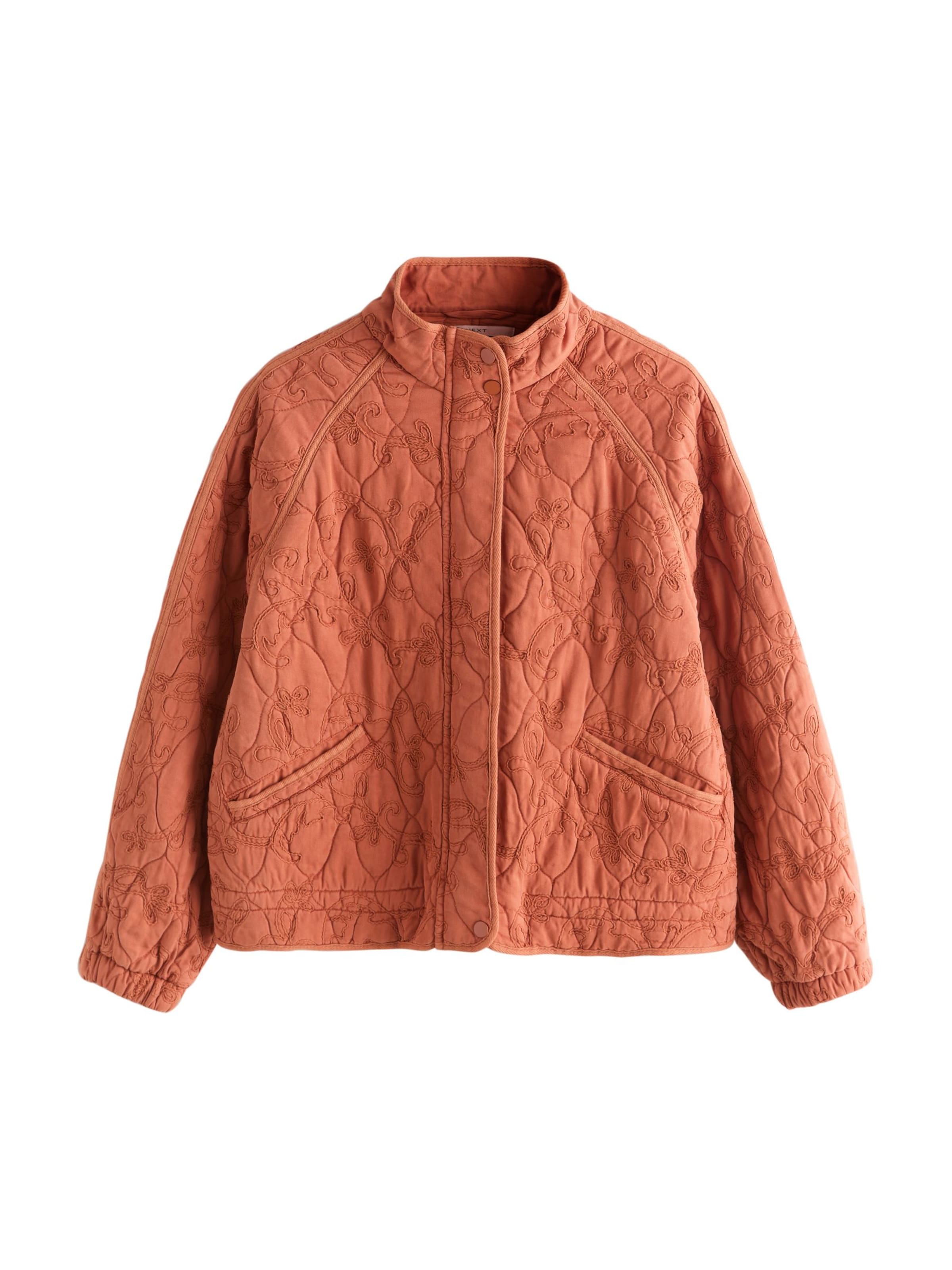 Next Jacke in Braun: Vorderseite