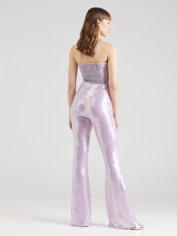 évasé Pantalon PATRIZIA PEPE en violet