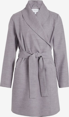 Vila Petite Between-Seasons Coat 'Apple New' in Grey: front