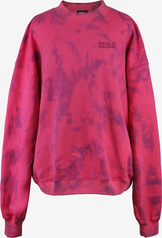 Magdeburg Los Angeles Sweatshirt 'Baggerloch' in Pink: predná strana