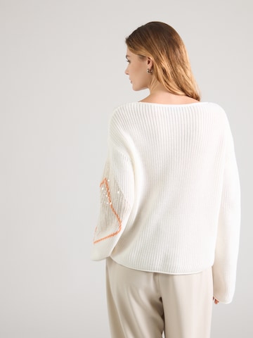 monari Pullover in Weiß