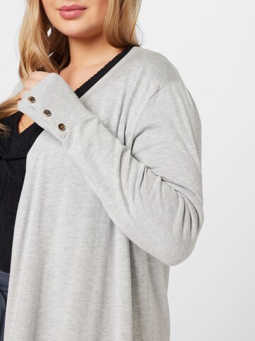 Dorothy Perkins Curve Knit Cardigan in Grey