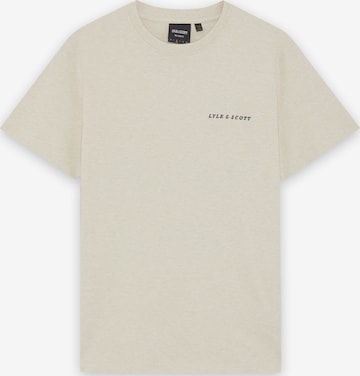 Lyle & Scott Shirt in Beige: voorkant