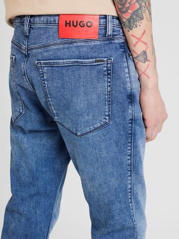 HUGO Regular Jeans i blå