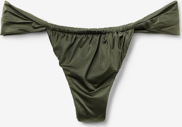 CALZEDONIA BIKINI HOSEN in Grün: Vorderseite