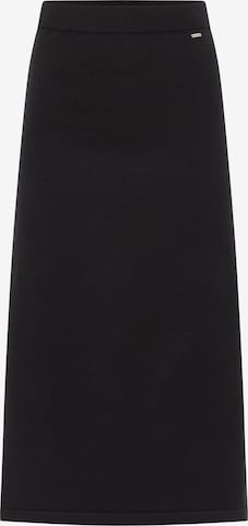 DreiMaster Klassik Skirt in Black: front