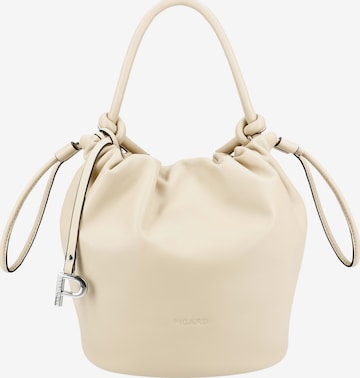 Picard Beuteltasche 'Dumpling Petite' in Beige: Vorderseite