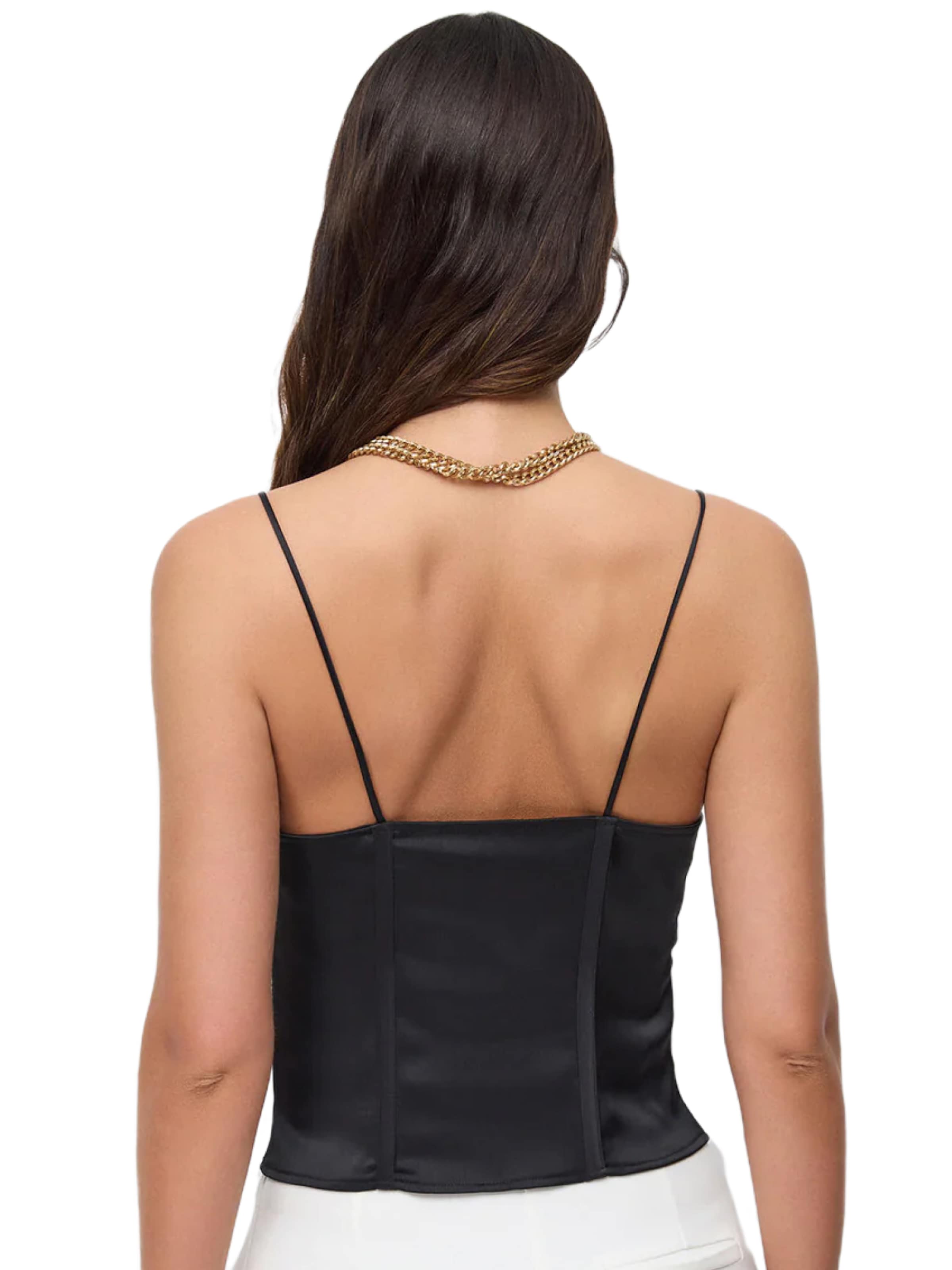 No Matter What Top in Black