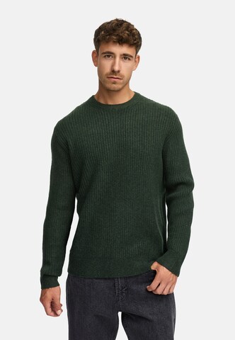 INDICODE JEANS Trui 'INPeace' in Groen: voorkant