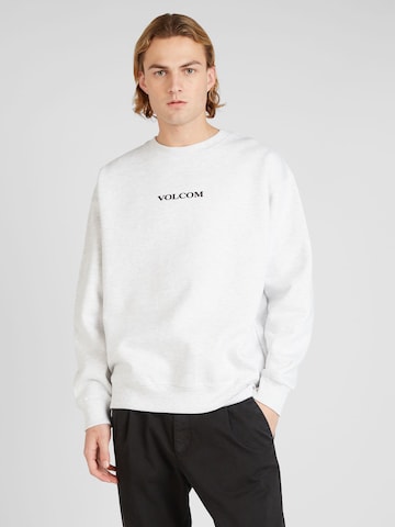 Volcom Sweatshirt in Grey: front