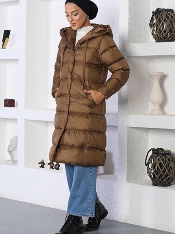 MODAMIHRAM Winterjacke‌ in Braun