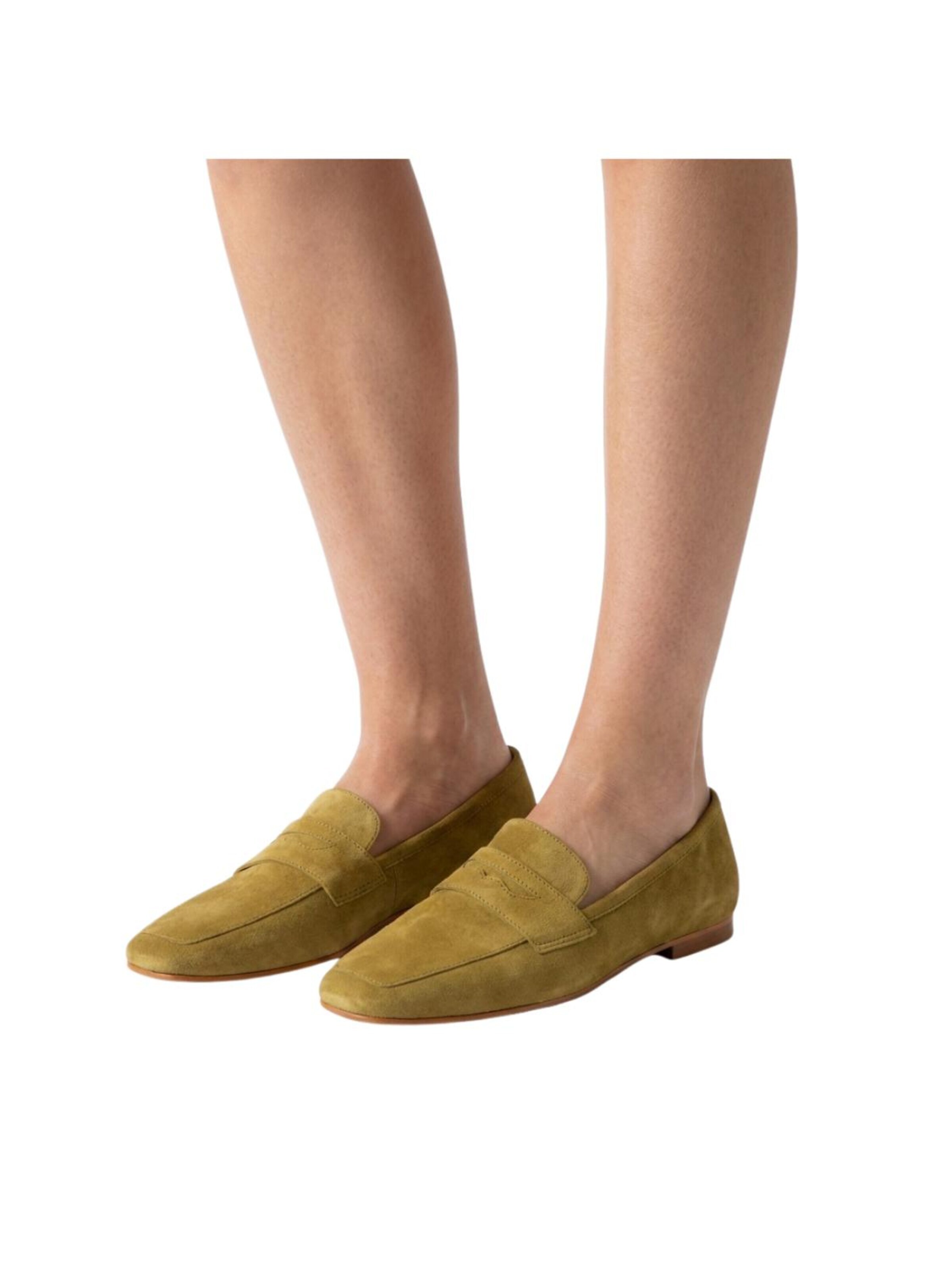 Flarelle Moccasin 'Sole di Viale' in Green