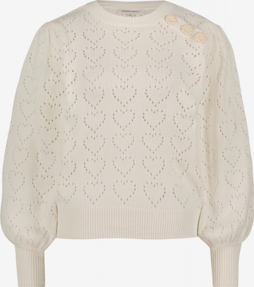 Pull-over Fabienne Chapot en beige : devant