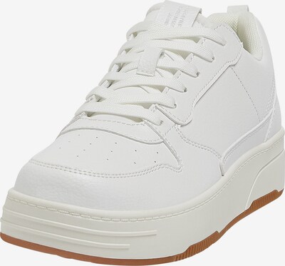 Pull&Bear Platform trainers in White, Item view