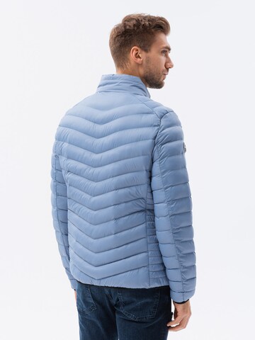 Ombre Winterjas 'C528' in Blauw