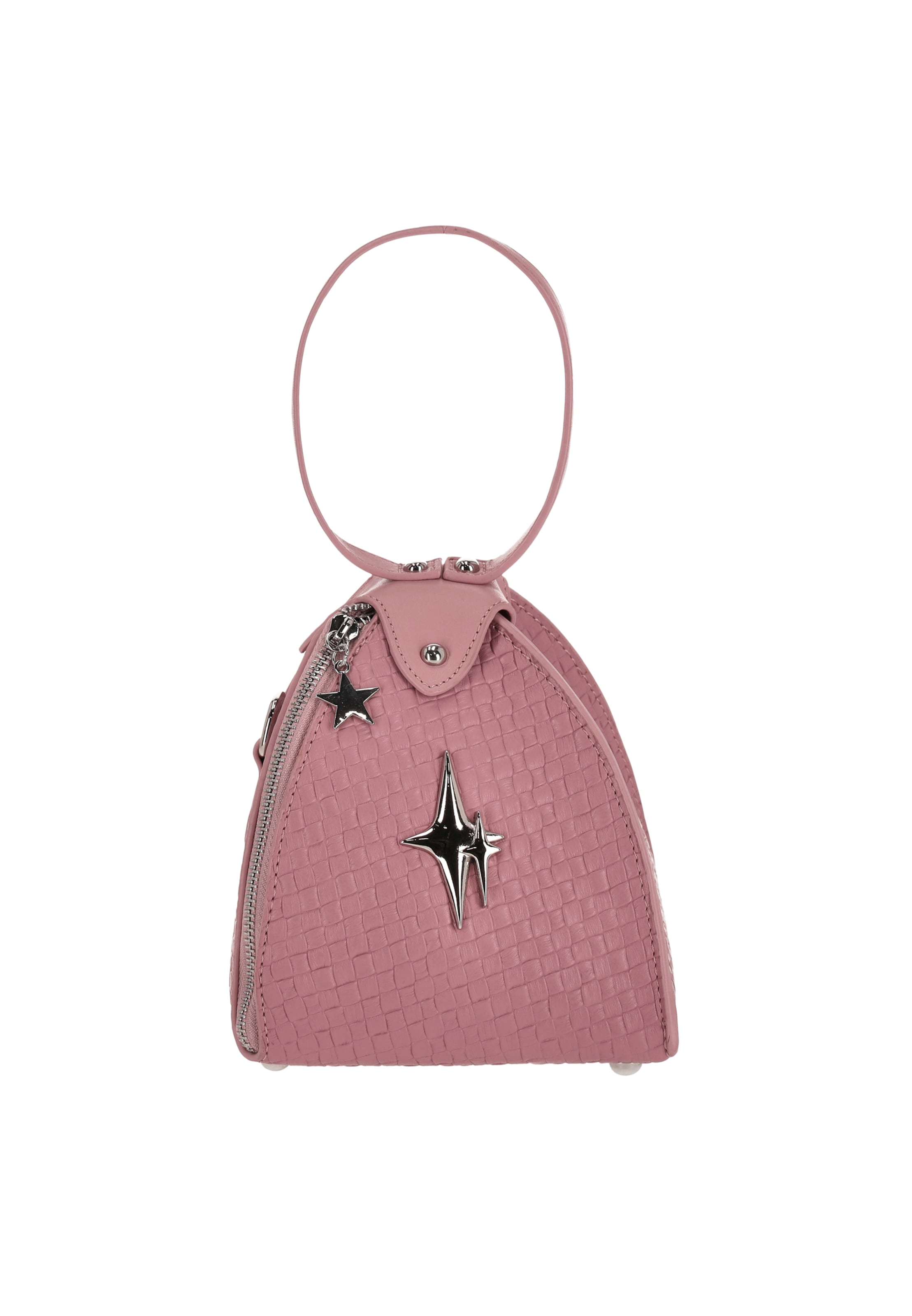 myMo ROCKS Handbag in Pink: front