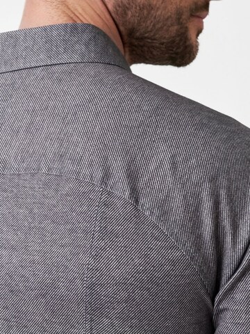 DESOTO Slim fit Button Up Shirt in Grey