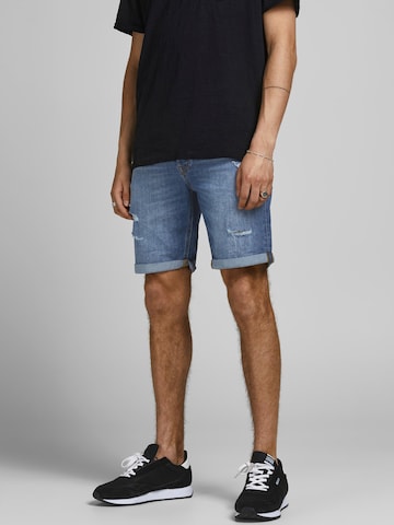 JACK & JONES Regular Jeans 'Liam' i blå: framsida