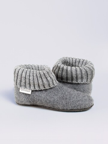 Gottstein Slippers 'Hüttenschuhe Alpine Boot FE' in Grey
