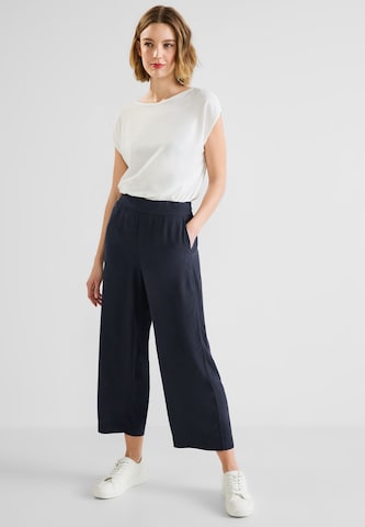 STREET ONE Loose fit Trousers in Blue