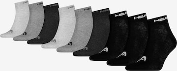 Chaussettes de sport HEAD en gris : devant