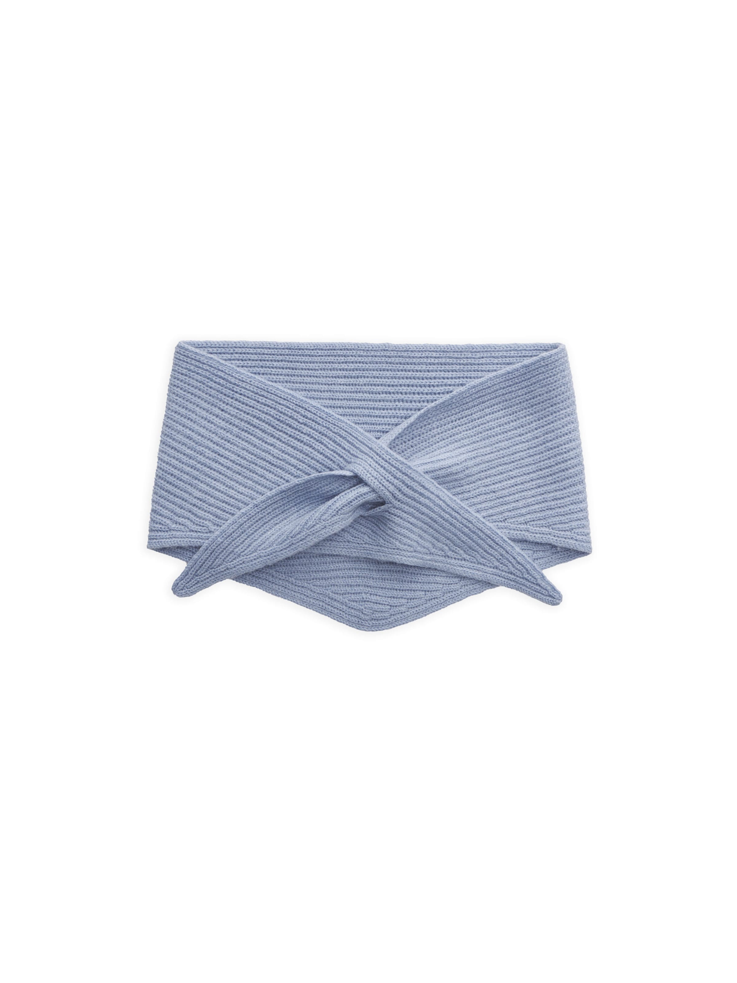 Foulard CODELLO en bleu : devant