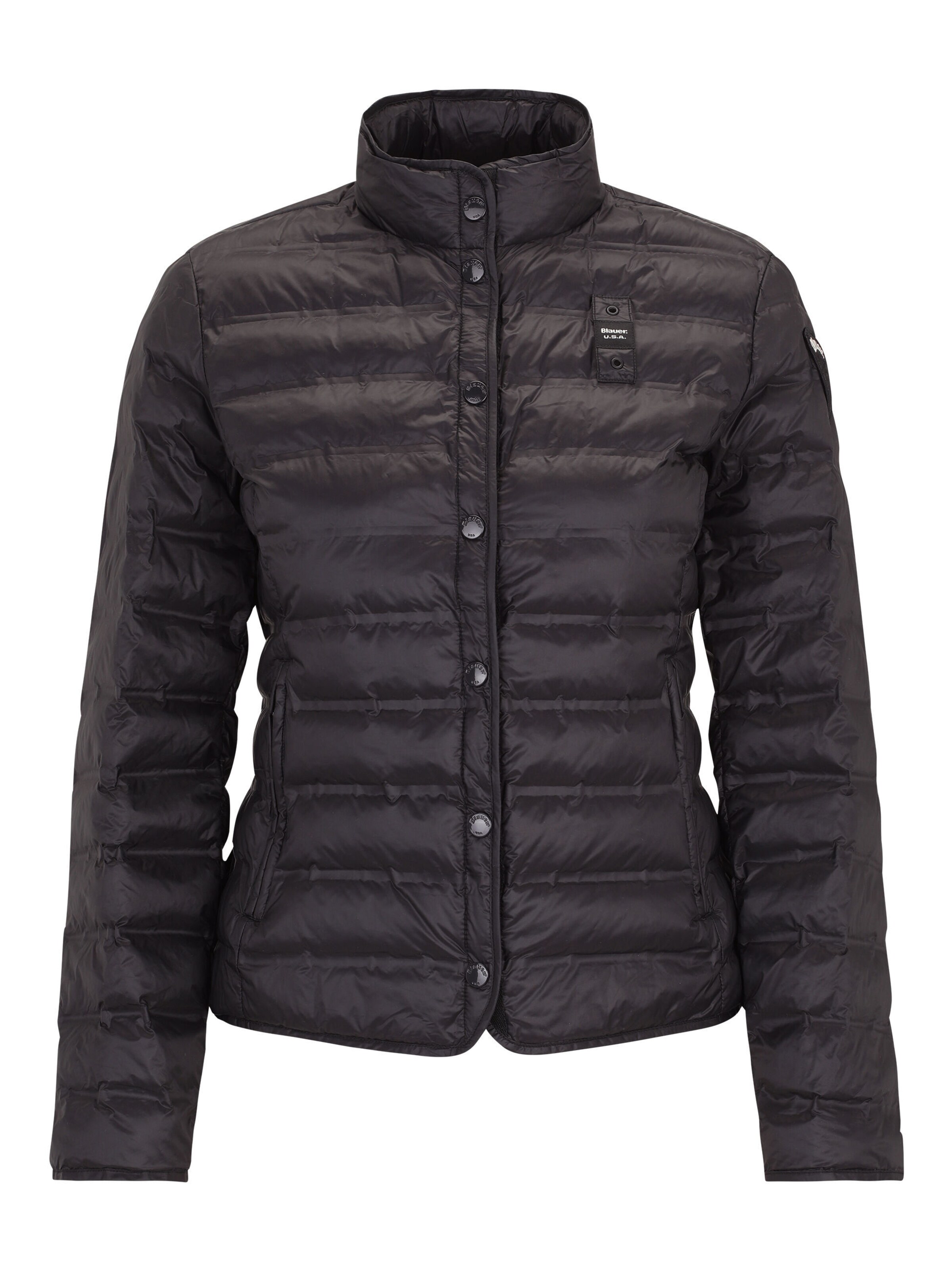 Blauer.USA Tussenjas 'Moon' in Zwart: voorkant