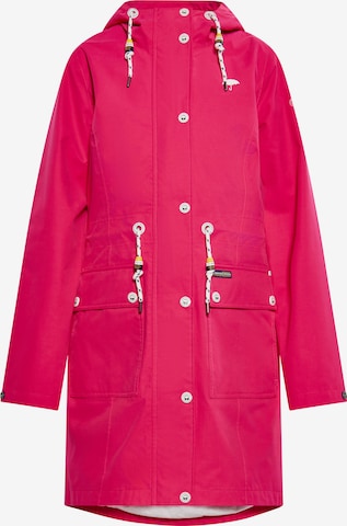 Schmuddelwedda Функциональное пальто в Ярко-розовый: спереди